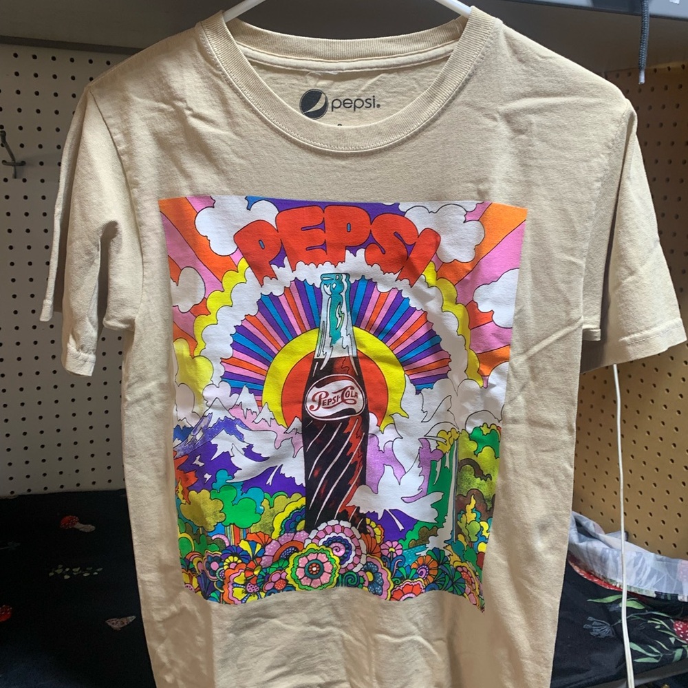 Pepsi Beige Cotton Apparel